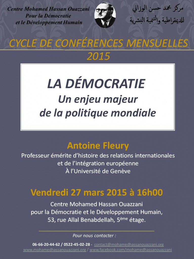 La démocratie, un enjeu majeur de la politique mondiale