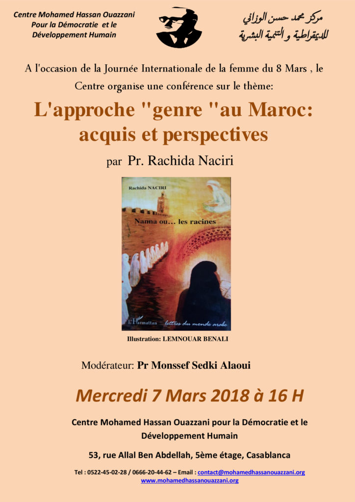 L&rsquo;approche « genre » au Maroc: acquis et perspectives
