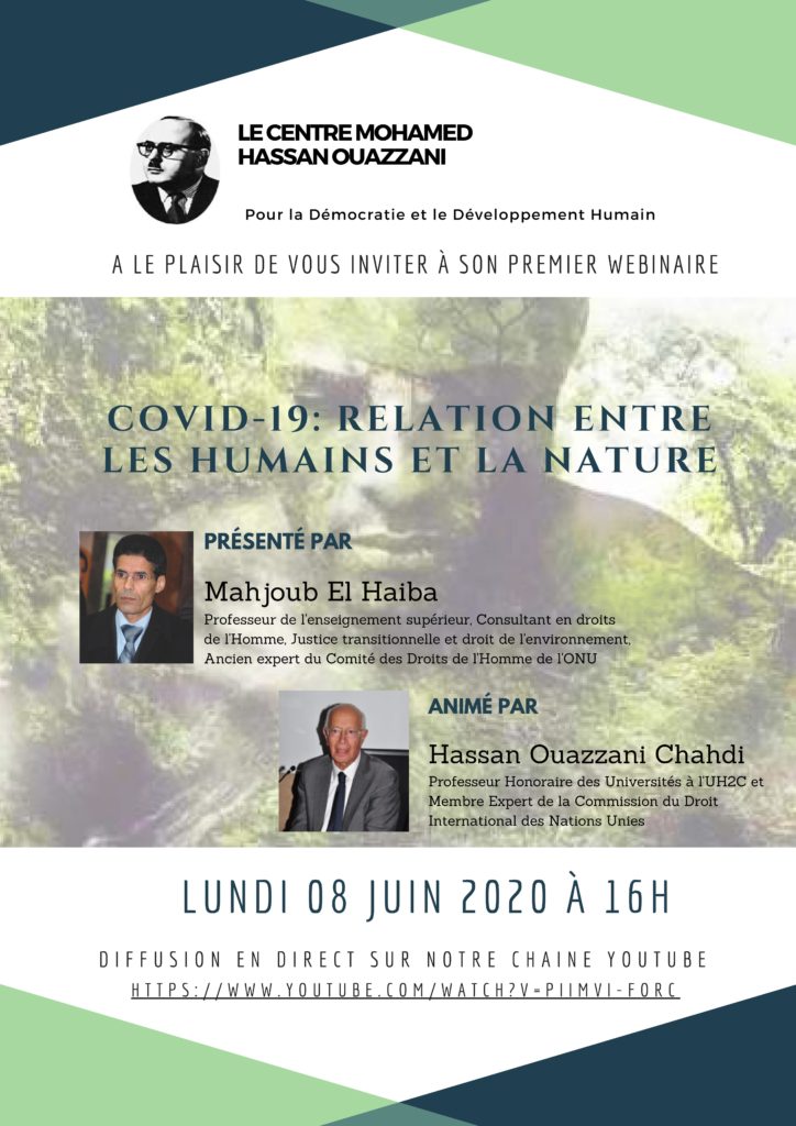 COVID-19: Relation entre les Humains et la Nature