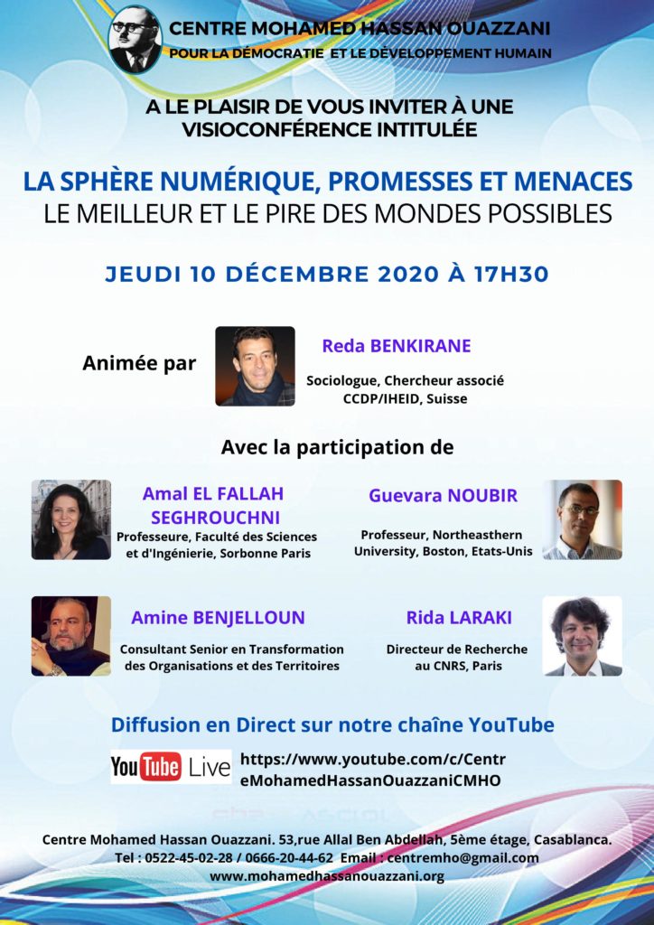 La Sphère Numérique, Promesses et Menaces. Le Meilleur et le Pire des Mondes Possibles