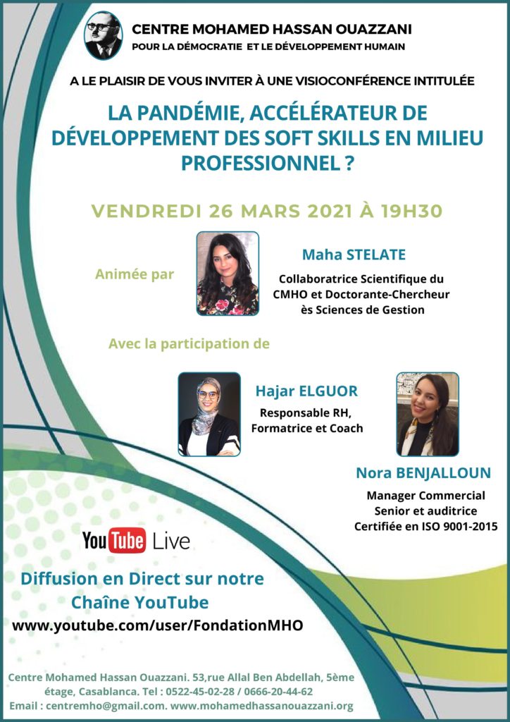 La pandémie, accélérateur de développement des soft skills en milieu professionnel ?