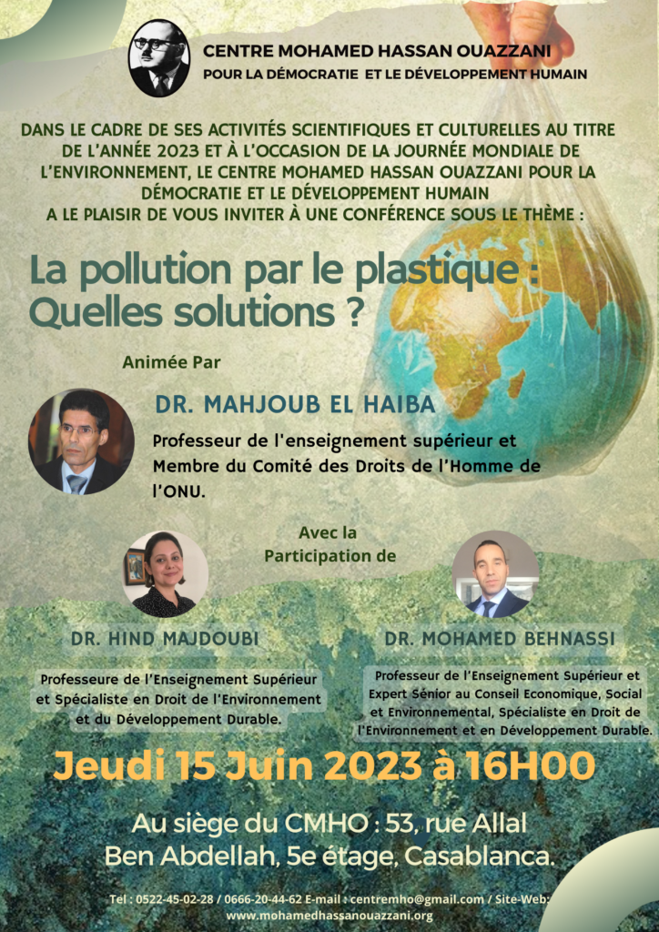 La pollution par le plastique : Quelles solutions?