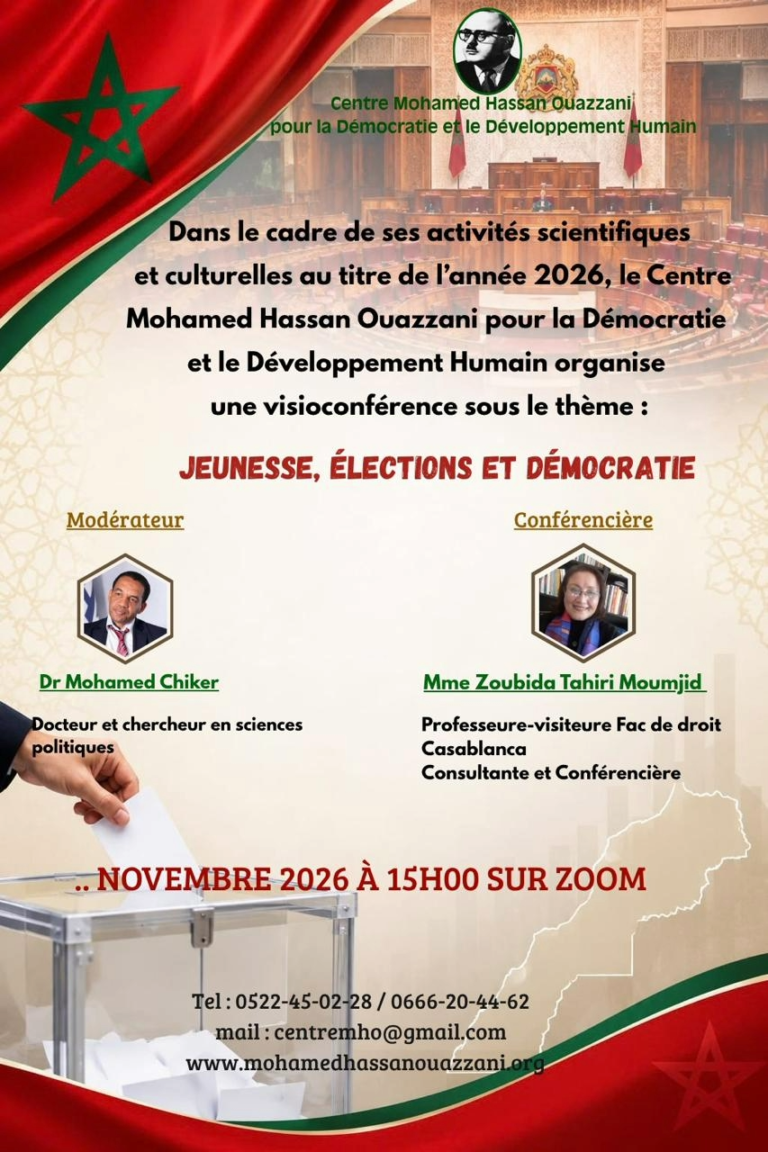 JEUNESSE, ÉLECTIONS ET DÉMOCRATIE