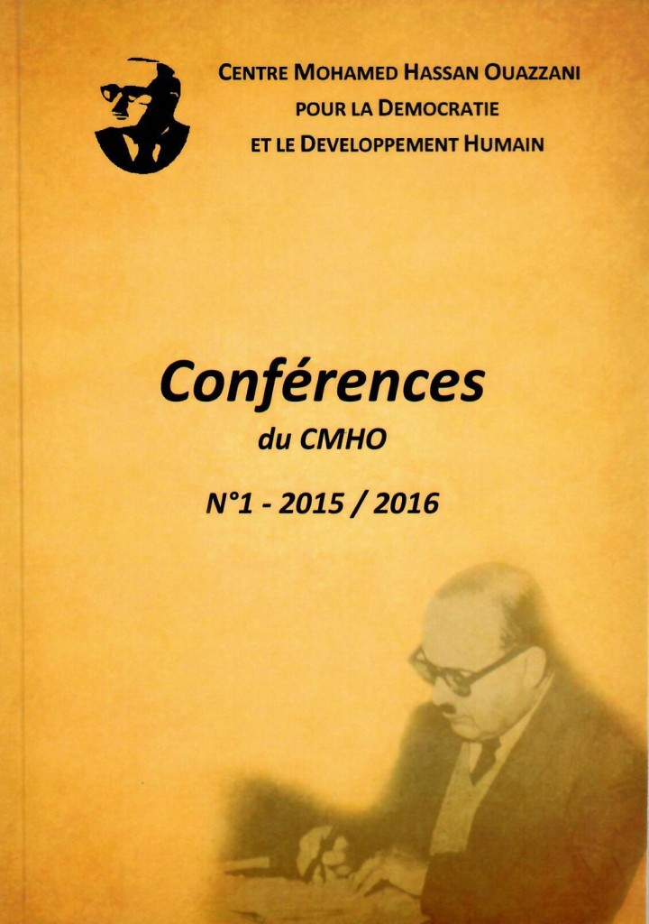Conférences du CMHO N°1 – 2015/2016