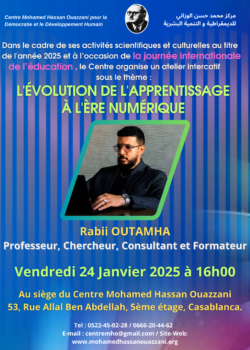 Affiche conf 24 Janvier 2025